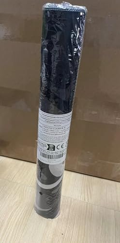 Large Gaming Mouse Pad - Black and White Mouse Pad with Stitched Edges, Extended XL Mousepad with Anti-Slip Rubber Base, Ink Liquid Wave Desk Mat for Keyboard and Mouse(31.5x15.8 inch)