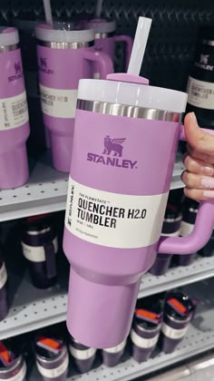 Purple Stanley Quencher H2.0 Tumbler 40oz