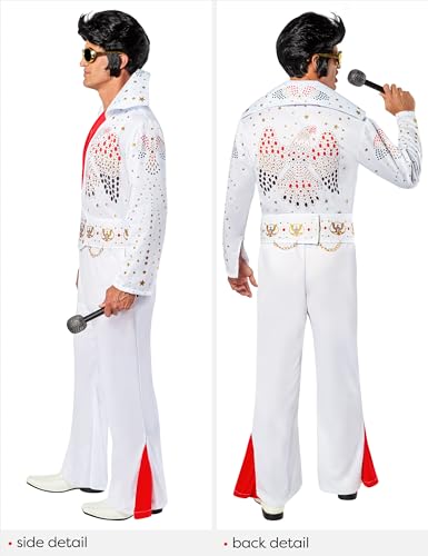 Rubies Elvis Presley: Elvis Presley Costume for Adults, Men's Large