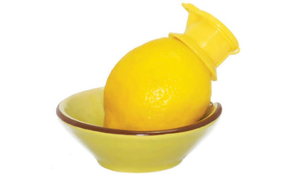 EcoJeannie 2 Pack Citrus Tap, Portable Lemon Juicer Faucet (Patent Pending), Lime Squeezer, Juice Extractor- BPA Free Hormone Free