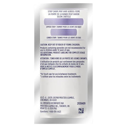 Crest 3D Whitestrips Professional Effects – Teeth Whitening Kit, 22 Treatments (20 + 2 Bonus), Each with 1 Upper/1Lower, 44 Strips – Crest 3DWhite Teeth Whitening Strips