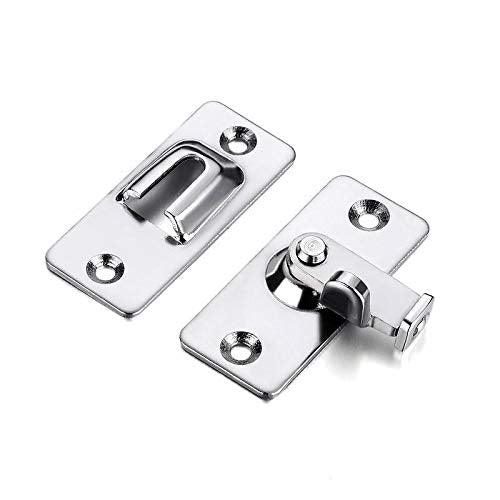 Dingchi 90 Degree Door Clasp Lock Shift Door Lock Button Push Pull Button Door Latch Special Door Lock Button