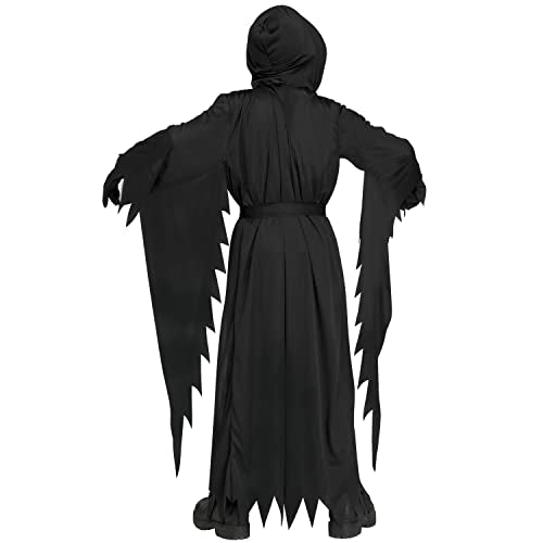 Fun World mens Adult Scream Ghost Face Costume, Black, One Size US