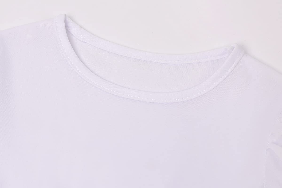 Gomukot Kids Cowgirl Costume for Girls Halloween Western Rodeo Dress Up (Pink, 7-8Years)