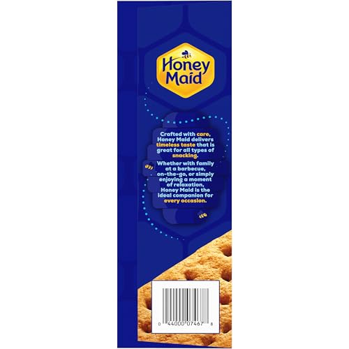 HONEY MAID Graham Crackers, Lunch Snacks, Party Size, 28.8 oz