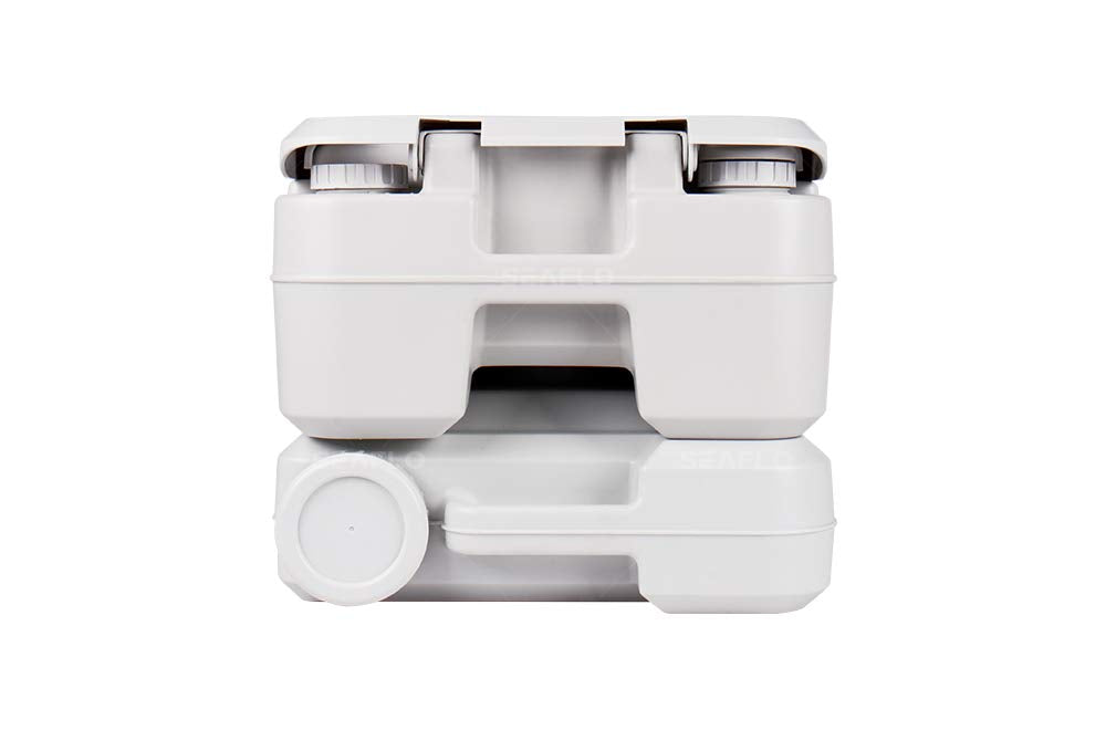 SEAFLO Portable Toilet for Marine, RV, Camping and Boat (2.6 Gallon)