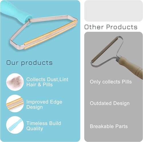 Deep Cleaner Pro Pet Hair Remover-Special Cat Hair Remover Multi Fabric Edge and Carpet Rake Scraper Dog Hair Remover for Rugs,Couch & Pet Towers