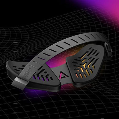 DELTAHUB Carpio G2.0 - - Advanced Ergonomic Right-Handed Gaming Wrist Rest for Mouse - Superior Support for Serious Gamers - Anti-Fatigue, Smooth Glide (Large, Right, Black)