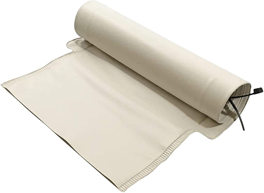 Frost King DE46WH Automatic Plastic Drain Away Downspout Extender, Extends 4-Feet, White