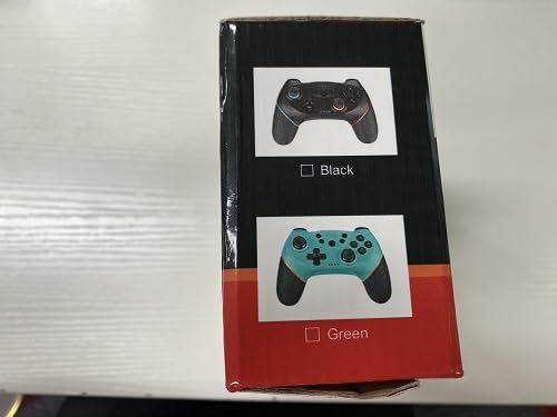 Diswoe Upgraded Wireless Controller for Switch/Lite/OLED/Switch 2 Pro Controller for Switch Remote Joystick Gamepad Supports Wake up, Gyro Axis, Turbo, Dual Vibration and Screenshot Function