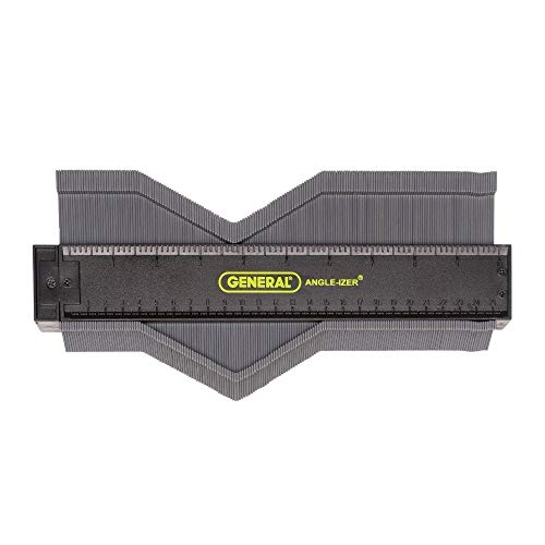 General Tools Contour Gauge 833 - 10" Angle Finder Tool for Home Improvement - Gadgets for Men