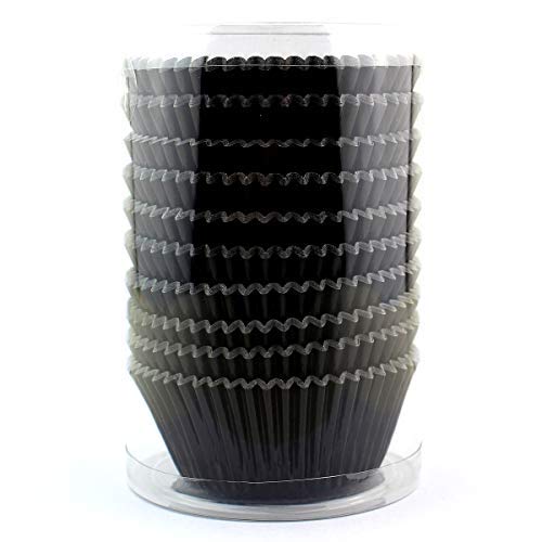 Eoonfirst Black Foil Cupcake Case Liners New Year Baking Muffin Paper Cups 198 Pcs