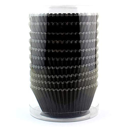 Eoonfirst Black Foil Cupcake Case Liners New Year Baking Muffin Paper Cups 198 Pcs