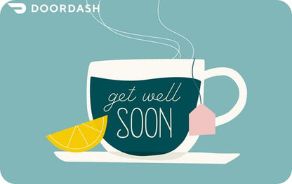 DoorDash Get Well Gift Card - Email Delivery