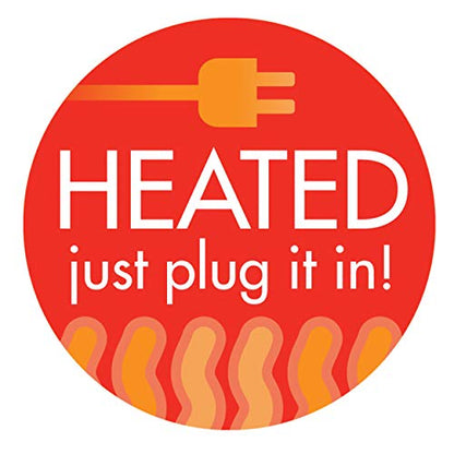 K&H Pet Products Outdoor Small Animal Heated Pad for Rabbits and Small Animals Tan 9 X 12 Inches