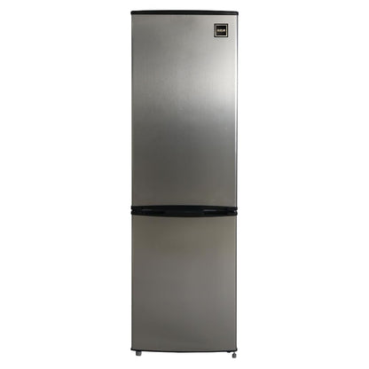 HAMILTON BEACH HBFR9004 RCA RFR9004 Cubic Foot Fridge with Bottom Mount Freezer, 9.2 cu. ft, Stainless