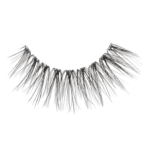KISS Lash Couture Naked Drama False Eyelashes, 'Cruise', 16 mm, Includes 4 Pairs Of Lashes, Contact Lens Friendly, Easy to Apply, Reusable Strip Lashes