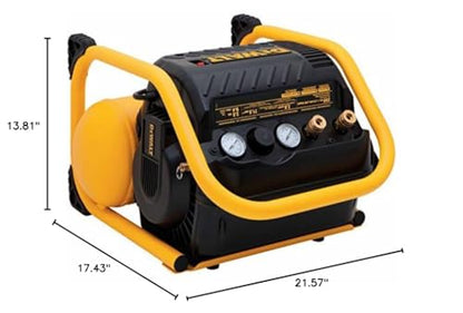 DEWALT Air Compressor for Trim, 200-PSI Max, Quiet Operation (DWFP55130)