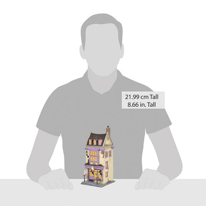 Department 56 Harry Potter Village Eeylops Owl Emporium Lit Building, 8.66 Inch, Multicolor