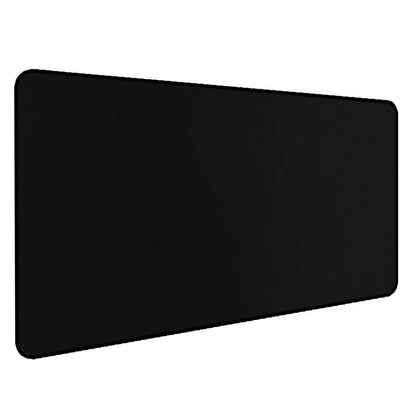 HIHUHEN Gaming Mouse Mat/Large Mouse Pad 600x300x3 mm | XL Mouse pad | Table mat/Large Size | Improved Precision and Speed | Rubber Base for Stable Grip on Smooth Surfaces | Non-Slip (60x30 Black001)