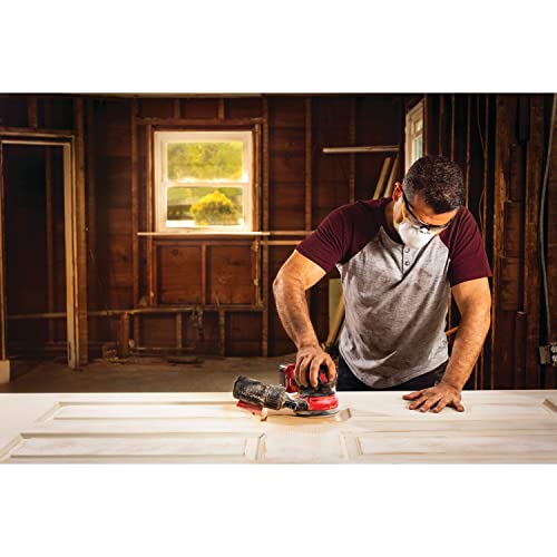 CRAFTSMAN V20 Orbital Sander, Cordless, 12,000 OPM, Bare Tool Only (CMCW220B)