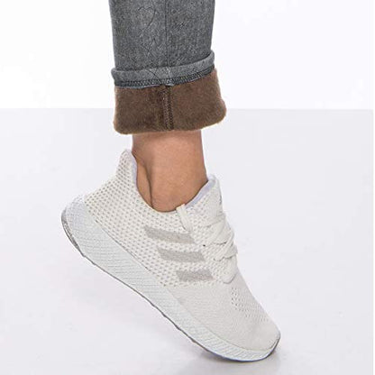 Kendindza Women's Thermal Leggings, Denim Look, Lined with Inner Fleece, Basic, Opaque