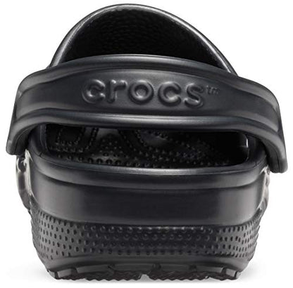 Crocs Unisex-Adult Classic Clogs, Black, 3 Men/5 Women