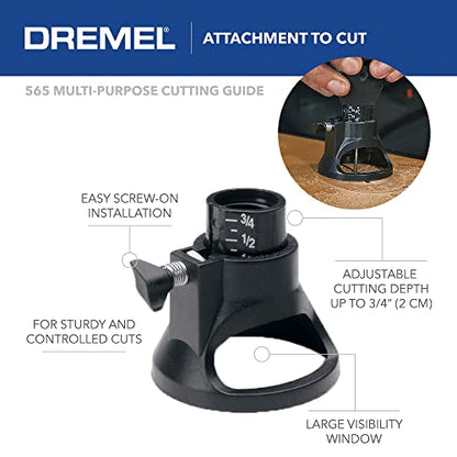 Dremel 4300-9/64 Versatile Rotary Tool Kit with Flex Shaft - 9 Attachments & 64 Accessories - Ideal for Engraving, Etching, Sanding, and Polishing