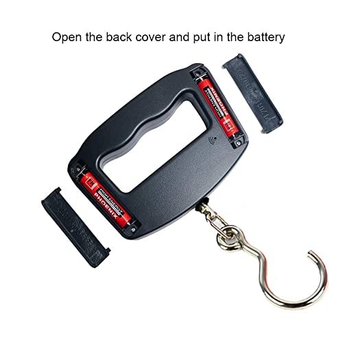 Luggage Scale, Large Handle, Electronic Luggage Scale, High Precision Carrying, 110lbs/50kg, Hook Rotates 360°, Travel Airport Checked Luggage Baggage, Avoid Extra Charges for Your Over Weight