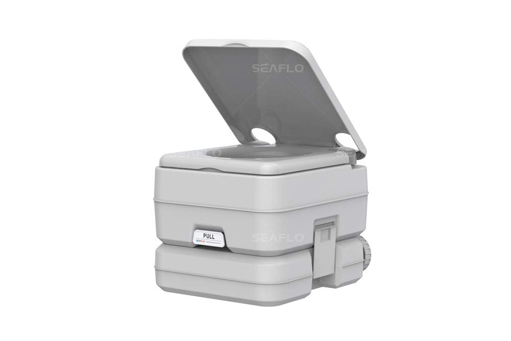 SEAFLO Portable Toilet for Marine, RV, Camping and Boat (2.6 Gallon)