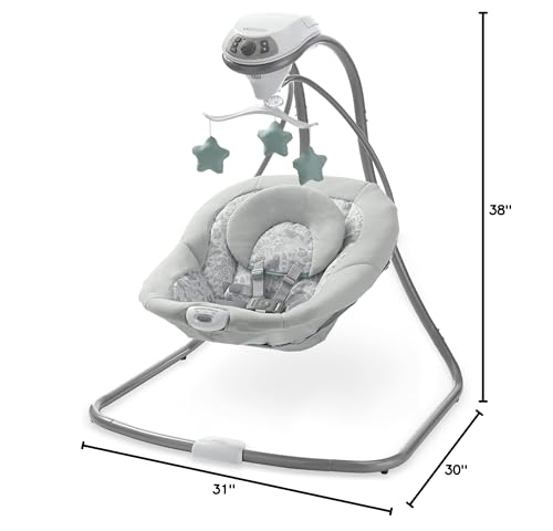 Graco Simple Sway Swing, Ivy