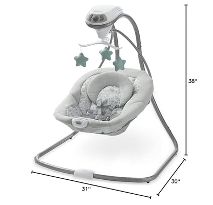 Graco Simple Sway Swing, Ivy