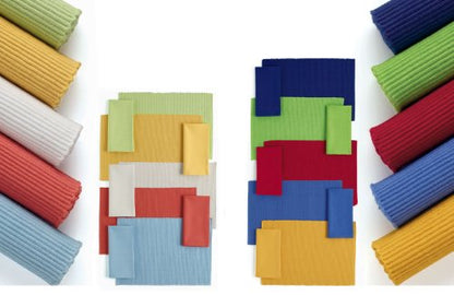 DII Solid Pastel Napkin Set Cotton, Machine Washable, 20x20 Inch, Fresh Green, 6 Count