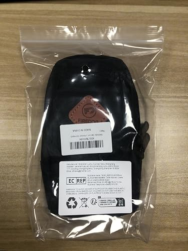 FIREDOG Smell Proof Bag, Odor Proof Pouch Dog Tested Mini Stash Crossbody Bags for Travel Storage (Black)