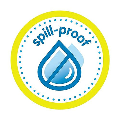 Dr. Brown's Milestones Baby's First Straw Cup, Training Cup with Weighted Straw, 9oz/270mL, Dark Blue, BPA Free, 6m+