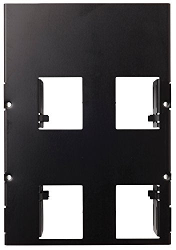Corsair Dual SSD Mounting Bracket (3.5” Internal Drive Bay to 2.5", Easy Installation) Black