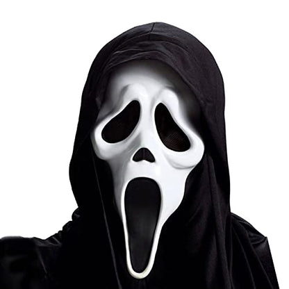 Fun World Ghost Face Mask As Seen In The Movie Scream, Adult