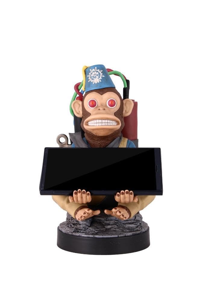 Exquisite Gaming: Call of Duty: Monkeybomb - Original Mobile Phone & Gaming Controller Holder, Device Stand, Cable Guys, Licensed Figure