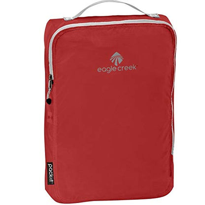 Eagle Creek Pack-It Specter Cube One Size Packing Cubes for Travel Made with Durable Water-Resistant Nylon, Self-Repairing Zipper & Quick-Grab Handle, Brilliant Blue