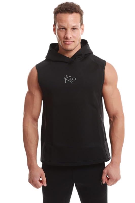 Kutting Weight Neoprene Sauna Tank Hoodie for Weight Loss | Heat Training Gear | Sauna Tank Hoodie - Unisex