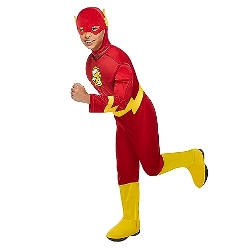 DC Comics Superheroes: The Flash Costume for Kids by Rubies, Boy's Small