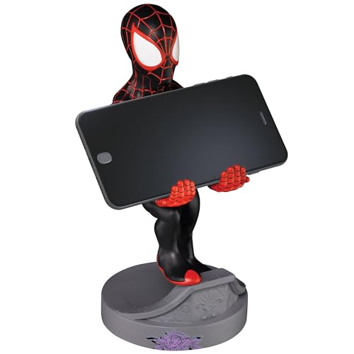 Exquisite Gaming Cable Guy - Marvel Spiderverse: Miles Morales Spiderman - Charging Controller and Device Holder - Toy - Xbox 360
