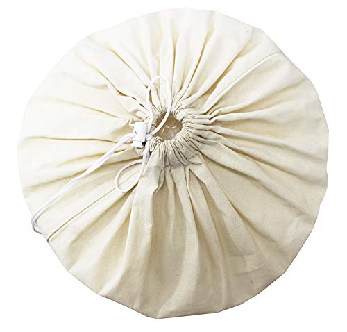 COTTON CRAFT Extra Large Laundry Bags -4 Pack Heavy Duty Durable Cotton Canvas Drawstring Closure Washable Laundry Bag - Back to School Travel College Dorm Basket Liner Clothes Organizer - XL 28 x 36