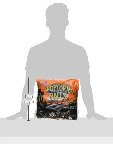 Halloween Popcorn - Popcorn Balls Individually Wrapped
