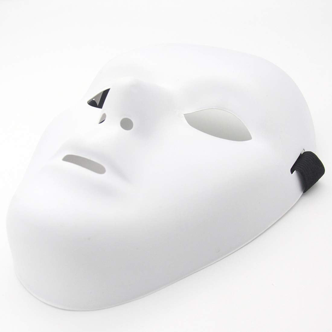 Kvvdi Male Scary White Blank Face Masks for Halloween DIY