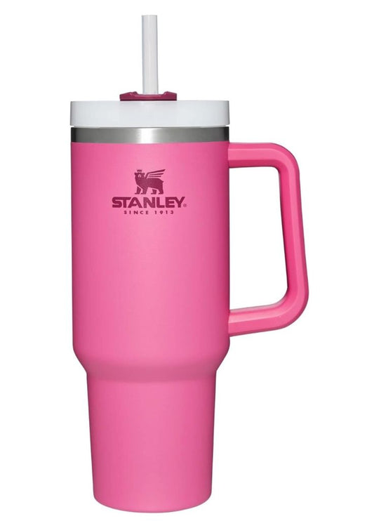 Pink Stanley Quencher H2.0 Tumbler 40oz
