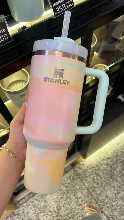 Stanley Quencher H2.0 Warm Serene Brushstrokes 40oz – Artistic Hydration