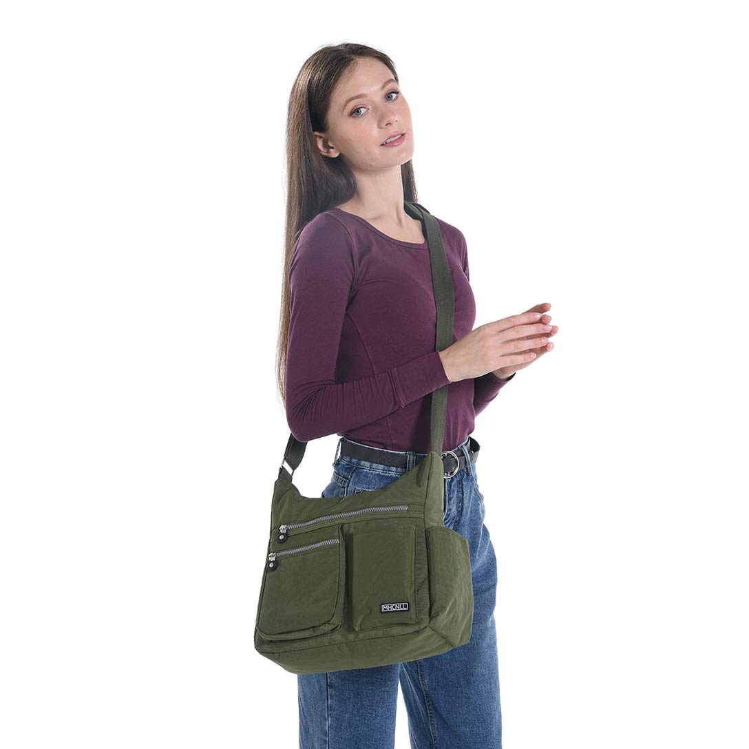 Crossbody Bag with Anti Theft RFID Pocket - Women Lightweight Water-Resistant Purse