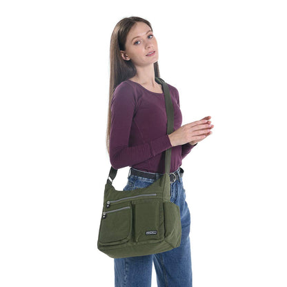Crossbody Bag with Anti Theft RFID Pocket - Women Lightweight Water-Resistant Purse