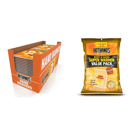 HotHands Hand and Body Warmers Bundle - Long Lasting Natural Odorless Air Activated Warmers